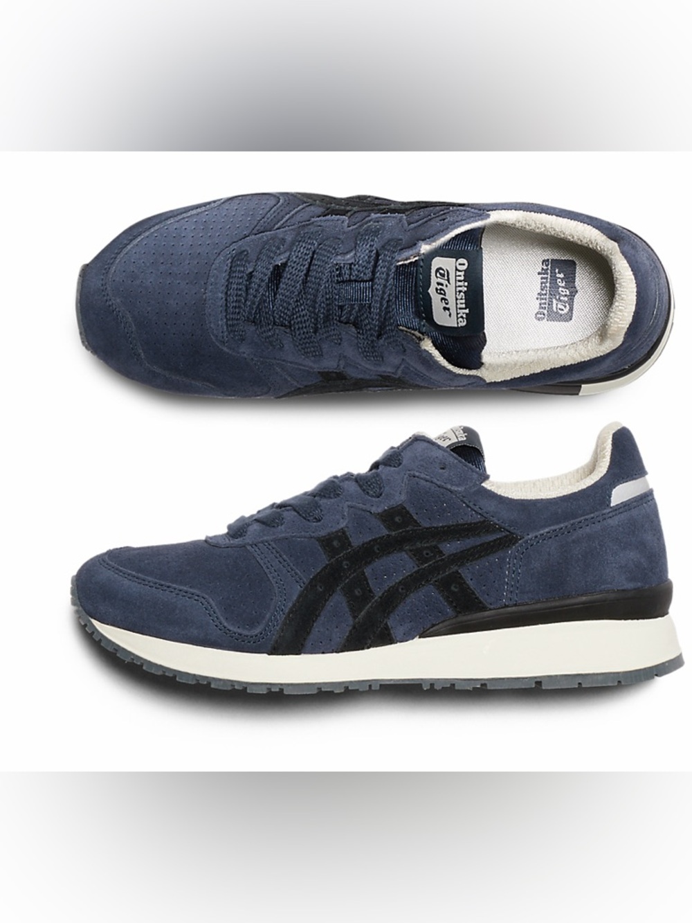 Authentic Onitsuka Tiger Tiger Ally in Blue/Black.